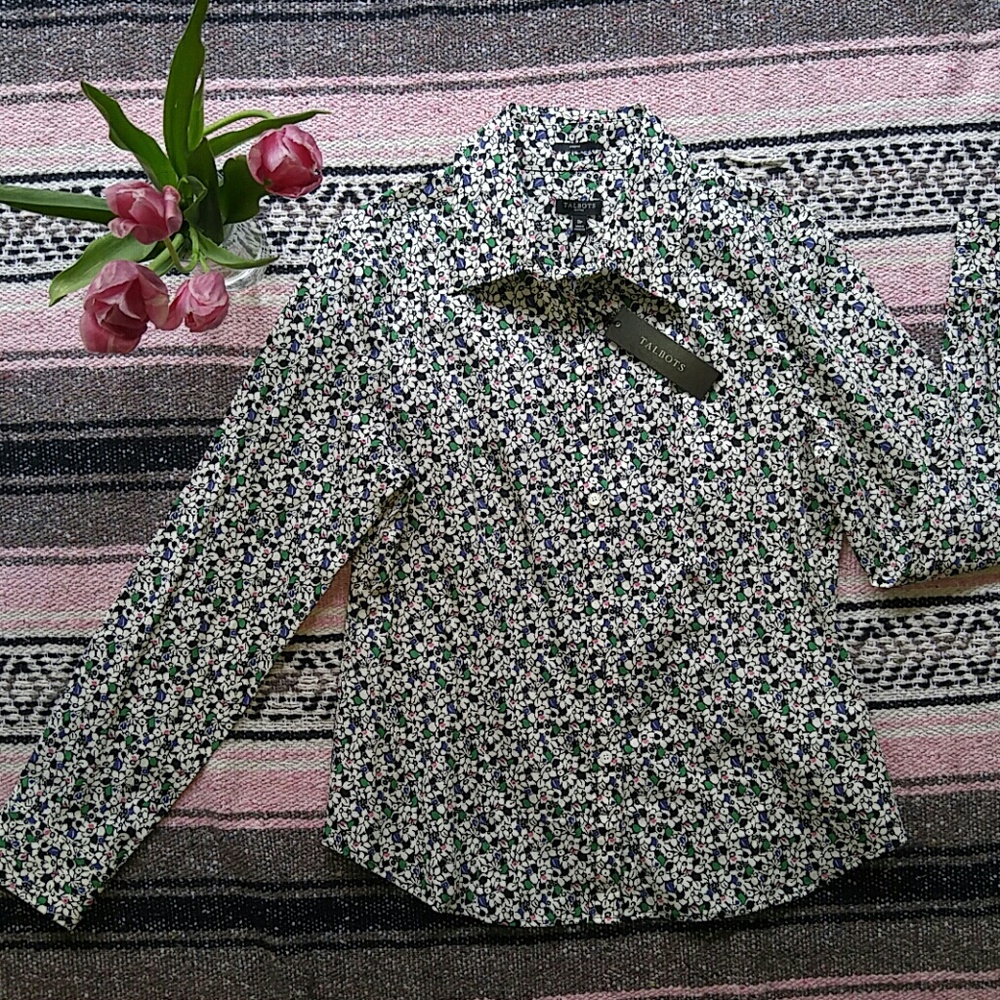 NWT! Talbots Dress Shirt